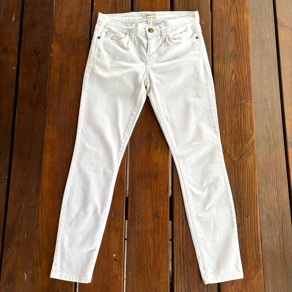 Current/Elliott Stiletto Skinny Jeans White 26 - Picture 3 of 10
